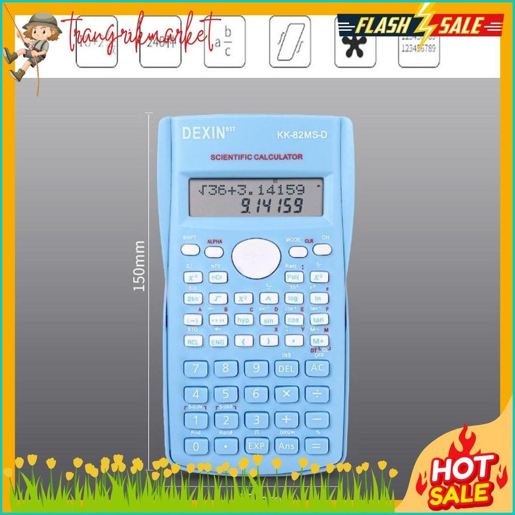

Moka Scientific Kalkulator / Alat Hitung / Kalkulator Ilmiah Mks04 Terlengkap Dan Termurah