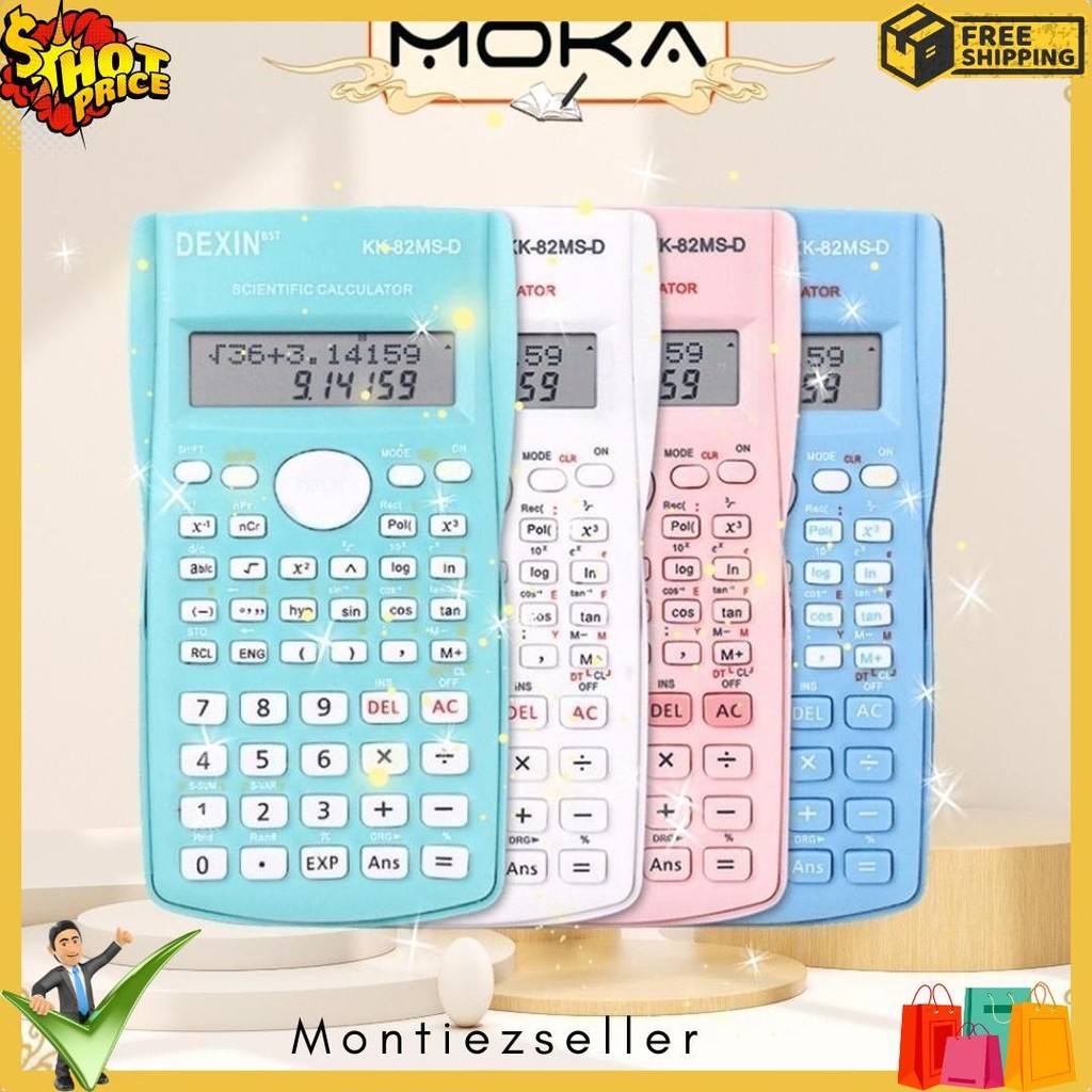 

Moka Scientific Kalkulator / Alat Hitung / Kalkulator Ilmiah Mks04 Terlengkap Dan Termurah
