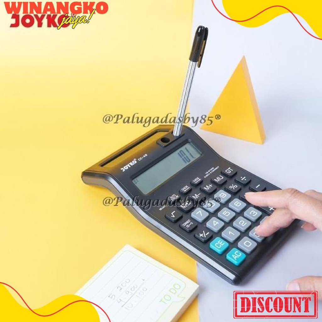 

Kalkulator Joyko Cc-49 12 Digits 2 Display (1 Biji) / Calculator Joyko Cc-49 / Joyko Cc 49 / Cc49 Terlengkap Dan Termurah