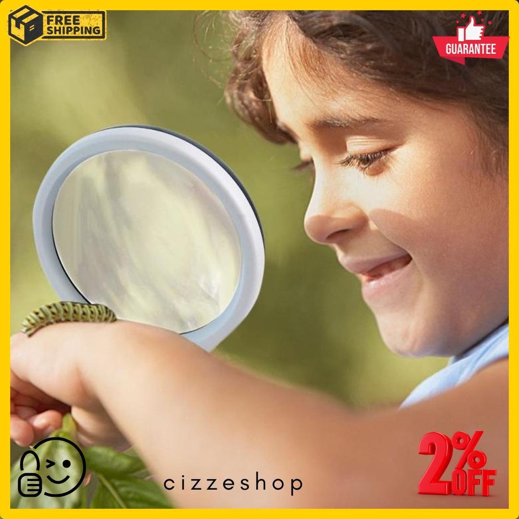 

2 In1 Lampu Kaca Pembesar Led Membaca Magnifying Glass Dengan Lampu Flash Sale! Diskon Hingga 70%