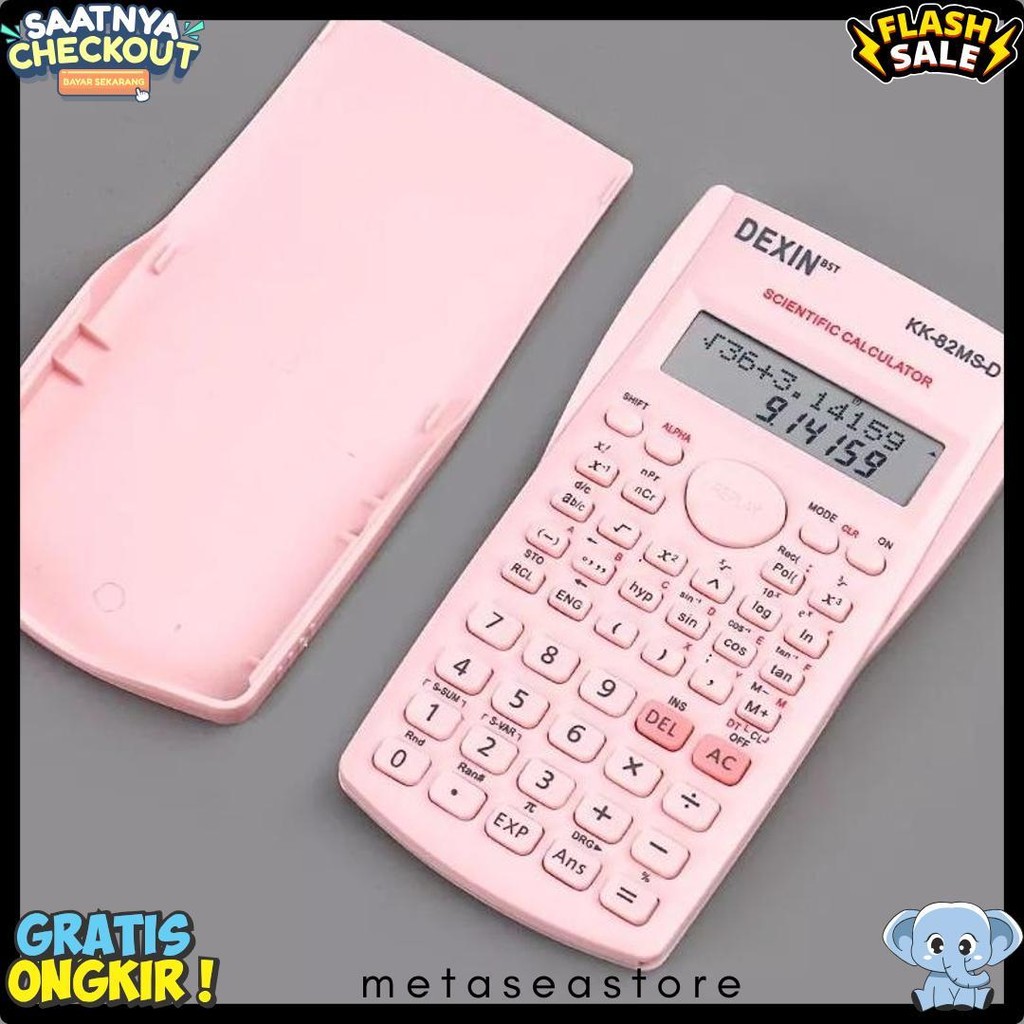 

Kalkulator Ilmiah Scientific Dexin Kk-82Ms Terlengkap Dan Termurah