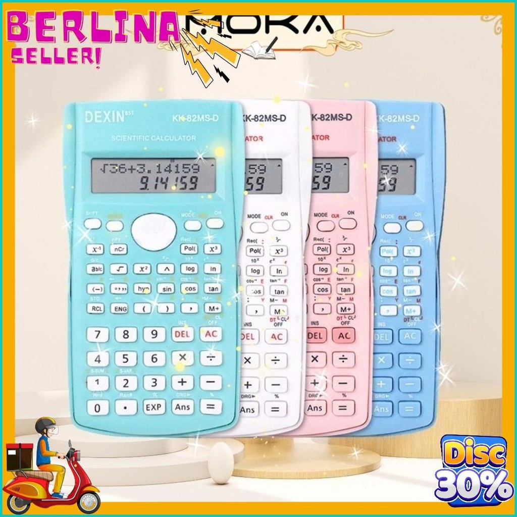

Moka Scientific Kalkulator / Alat Hitung / Kalkulator Ilmiah Mks04 Flash Sale! Diskon Hingga 70%