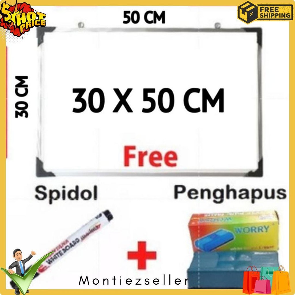 

Papan Tulis Whiteboard 40 X 60 Cm Gratis Spidol Dan Penghapus List Alumunium Terlaris Terlaris! Produk Ini Banyak Dicari