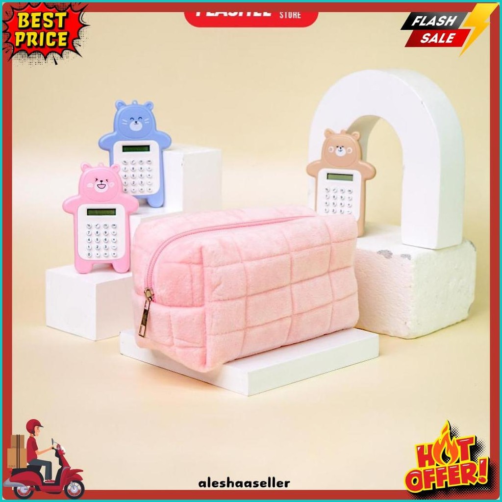 

Flashee Kotak Pensil Aesthetic Korea Bulu Lucu Cloudy Pencil Bag Large Tempat Pensil Sekolah Flashee Muji Style Muat Banyak Kapasitas Besar Multifungsi Diskon Setengah Harga