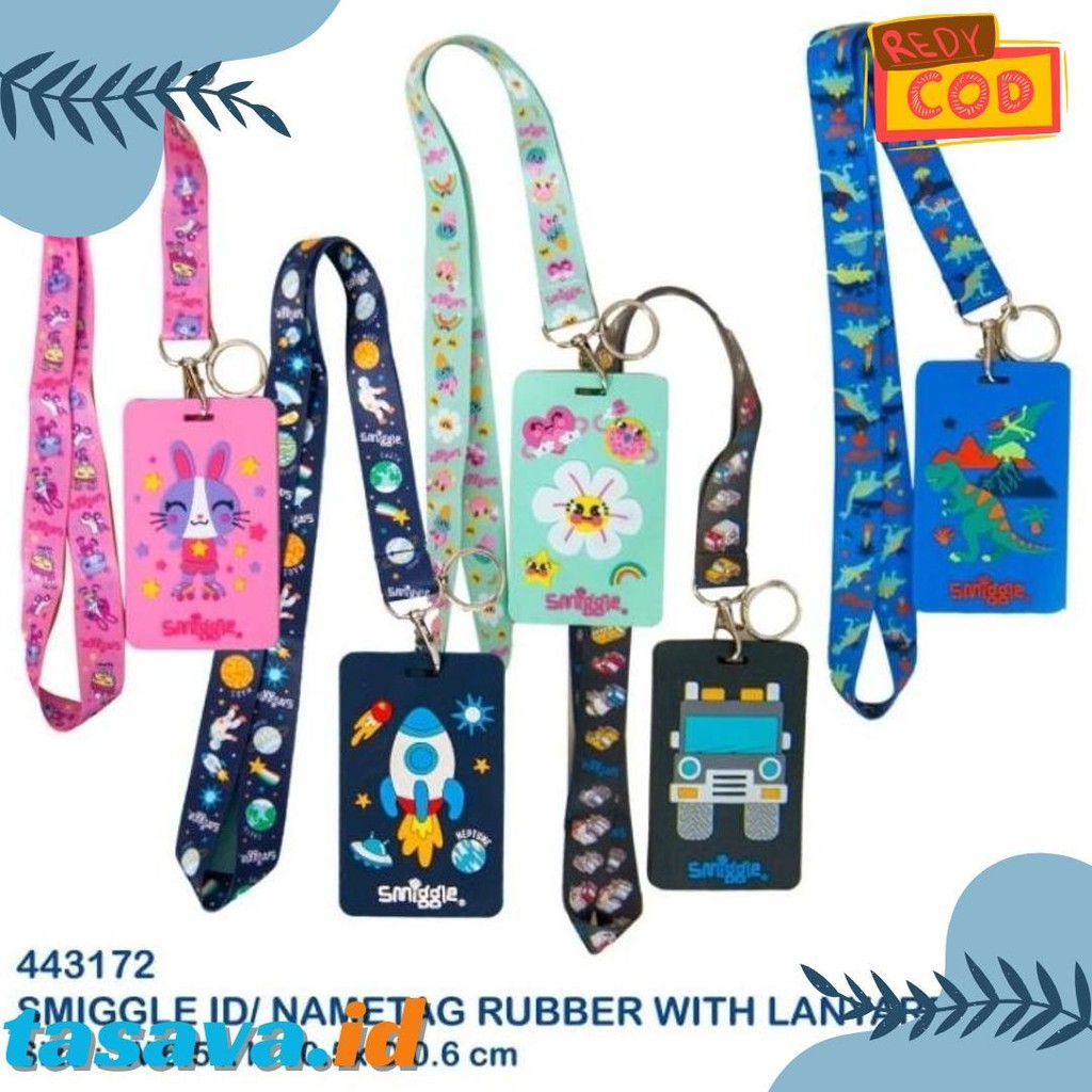 

Smiggle Bag Tag Card Holder Dengan Tali Lanyard Terlaris! Produk Ini Banyak Dicari