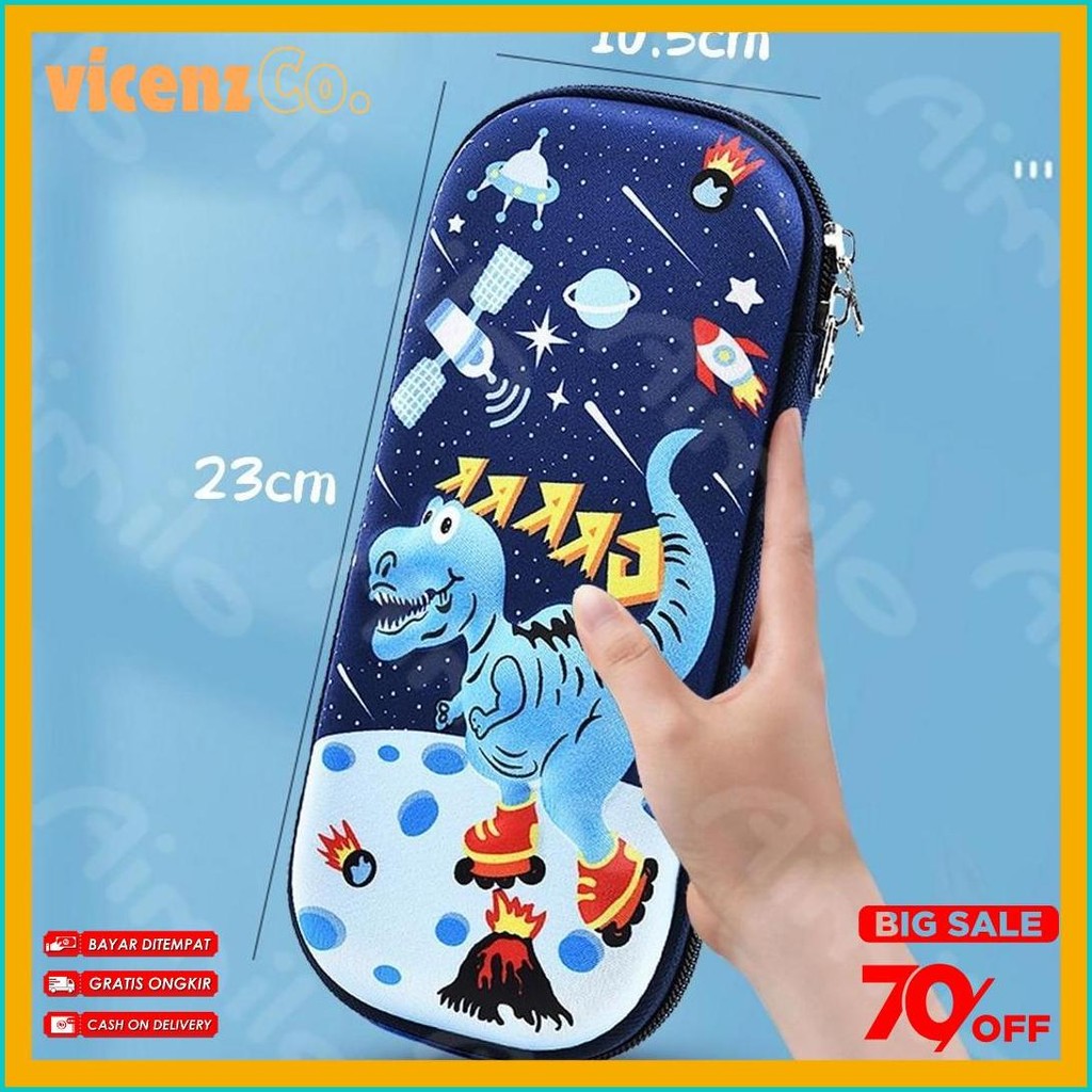 

Hoptech- Aimilo Tempat Pensil 3D Anak Kartun Stationery Kotak Pensil Alat Tulis Perlengkapan Sekolah Diskon