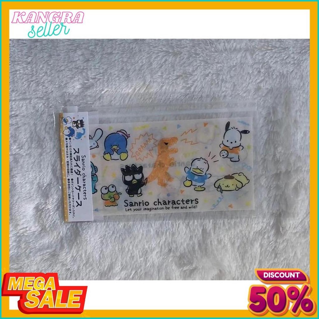 

Slider Pouch My Melody Dan Kuromi Hangyodon Cinnamoroll Sanrio Characters Sanrio Original Japan Diskon Setengah Harga