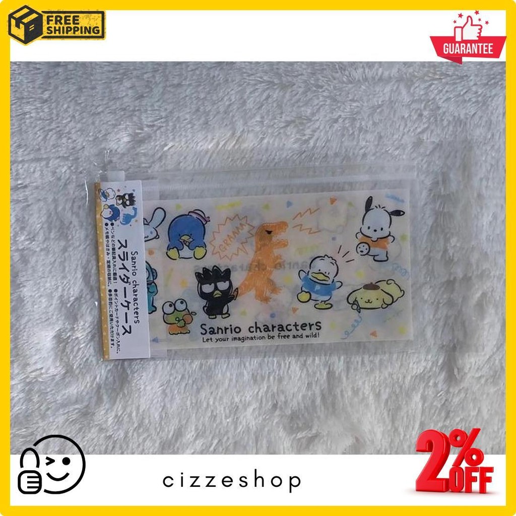 

Slider Pouch My Melody Dan Kuromi Hangyodon Cinnamoroll Sanrio Characters Sanrio Original Japan Terlaris! Produk Ini Banyak Dicari