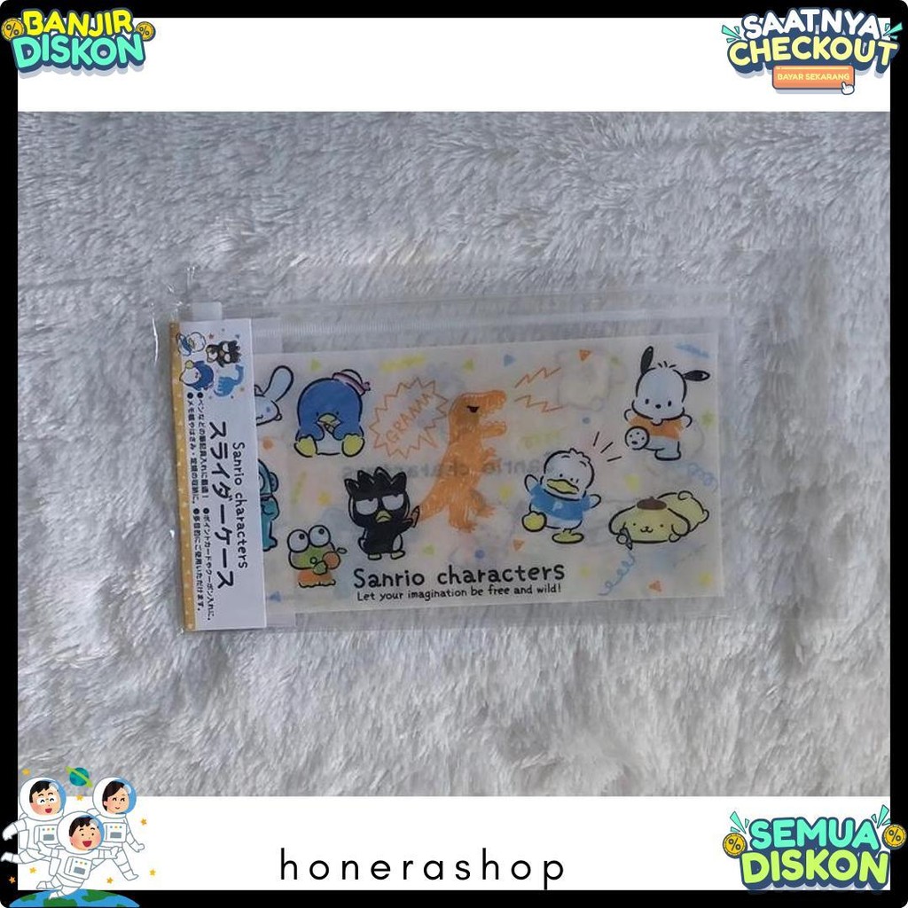 

Slider Pouch My Melody Dan Kuromi Hangyodon Cinnamoroll Sanrio Characters Sanrio Original Japan Terlengkap Dan Termurah