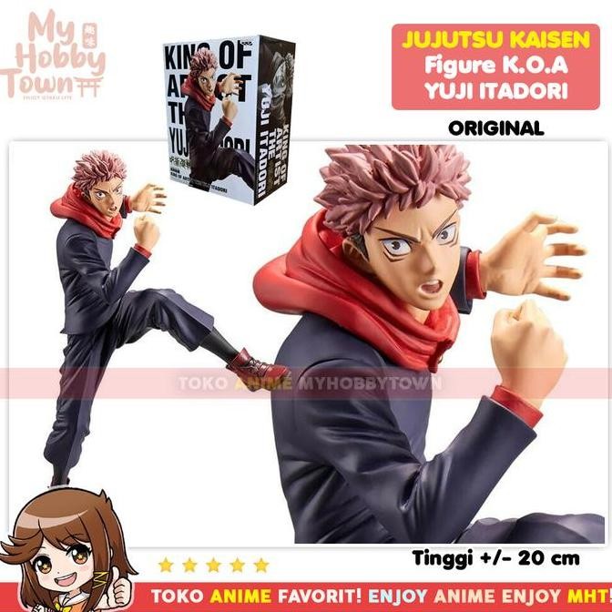 FIGURE ANIME ORIGINAL JUJUTSU KAISEN ITADORI YUJI KING OF ARTIST 1404T
