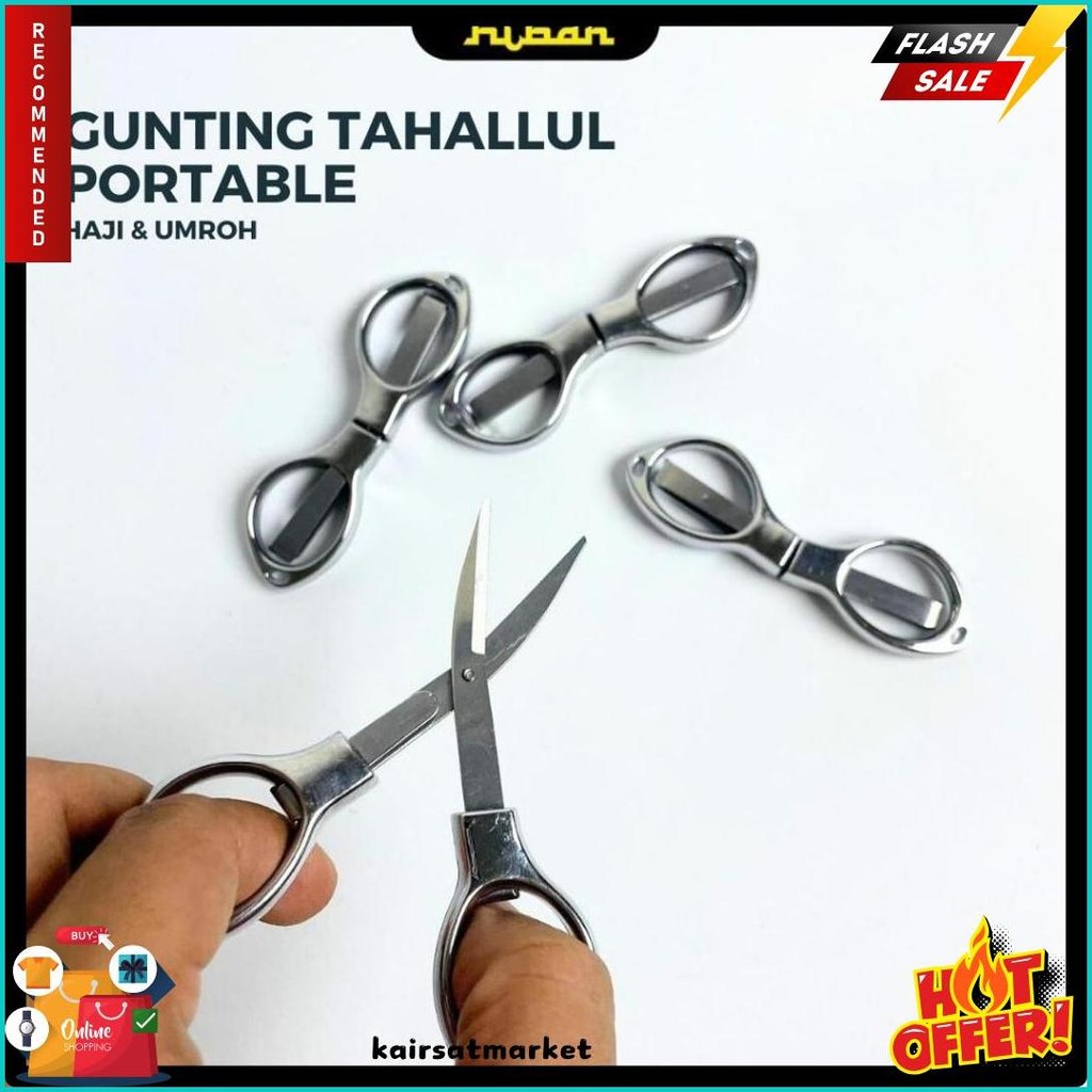 

Gunting Stainless Portable Perlengkapan Haji Dan Umroh Hiban Store Terlengkap Dan Termurah