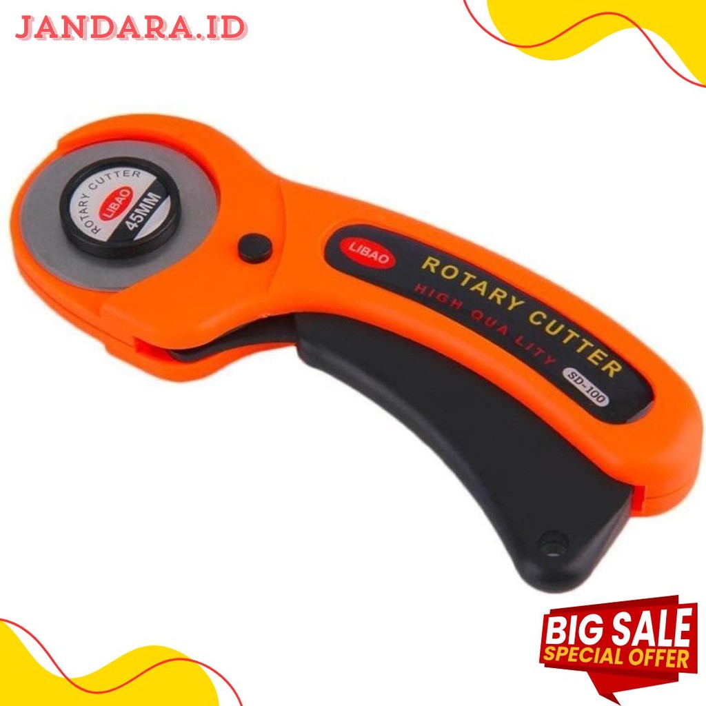 

Rotary Cutter 45Mm / Refill Cutter/ Alat Gunting Potong Bahan Kain Alat Potong Diskon