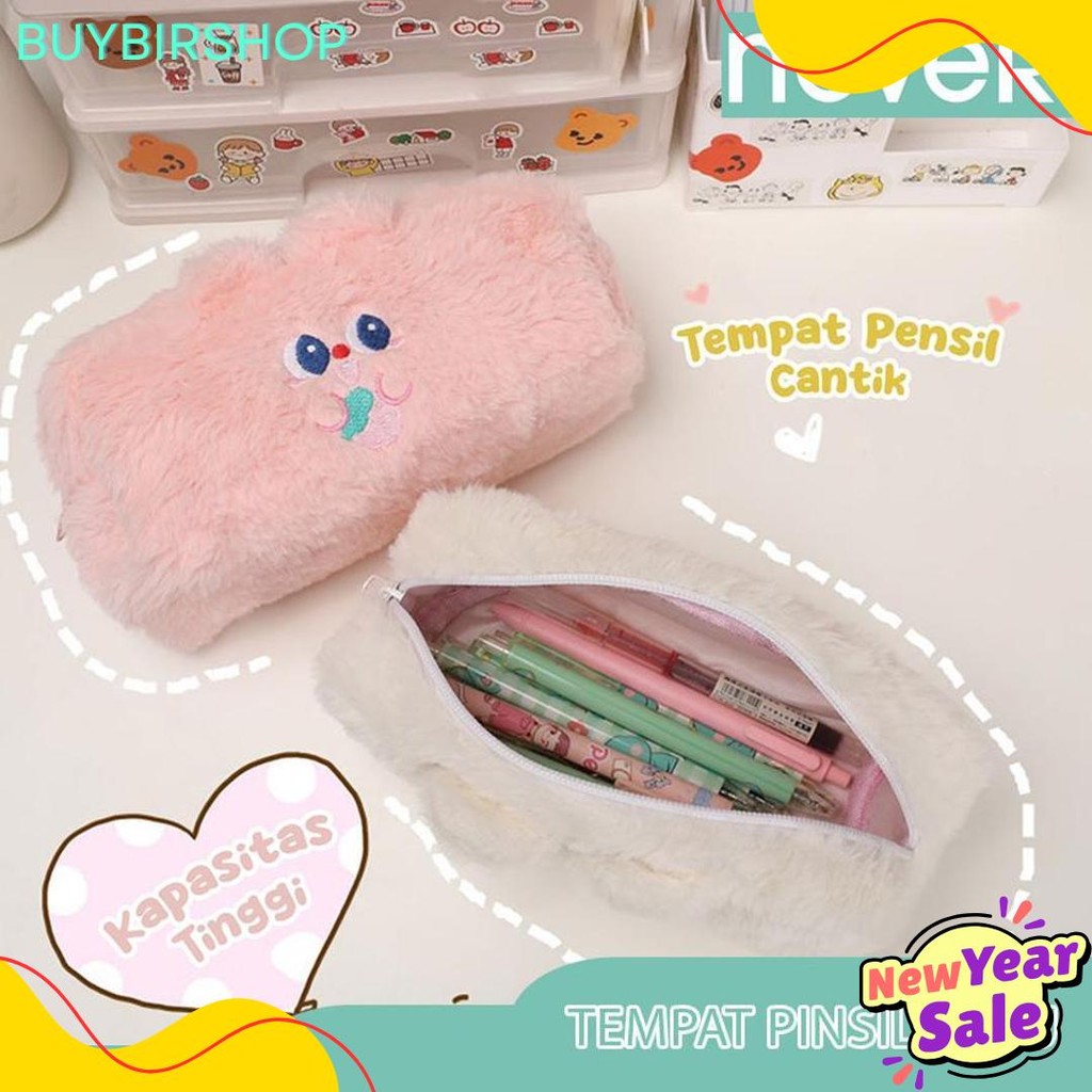 

Never Official- Tempat Pensil Bulu Soft Cute/ Tas Pensil Kosmetik/ Pouch Makeup Kecil Terlaris! Produk Ini Banyak Dicari
