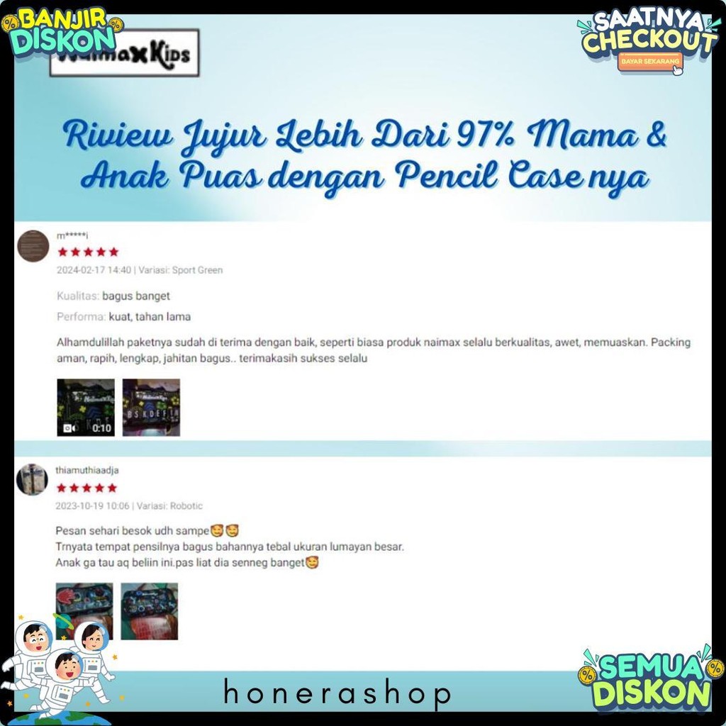 

Pencil Case Custom Nama | Naimax Kids Pencil Case Medium Anak Laki-Laki Terlengkap Dan Termurah