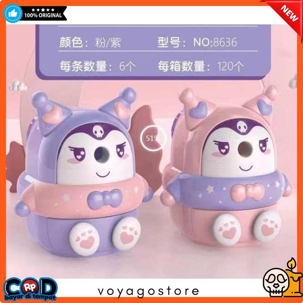 

Serutan Pencil Kuromi/ Rautan Kuromi/ Rautan Pensil/ Shapener Kuromi/ Serutan Pensil Putar Terlaris! Produk Ini Banyak Dicari