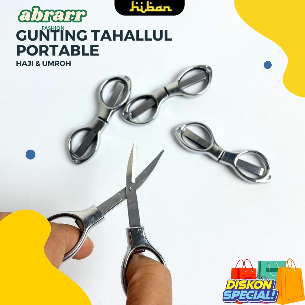 

Gunting Stainless Portable Perlengkapan Haji Dan Umroh Hiban Store Terlaris! Produk Ini Banyak Dicari