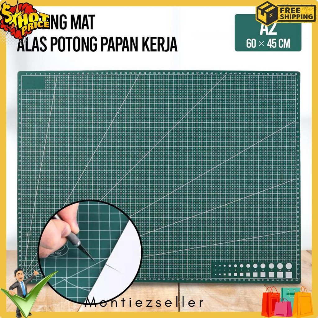 

Working Pad Cutting Mat A1 Alas Potong Papan Kerja A1 90 X 60 Cm Terlengkap Dan Termurah
