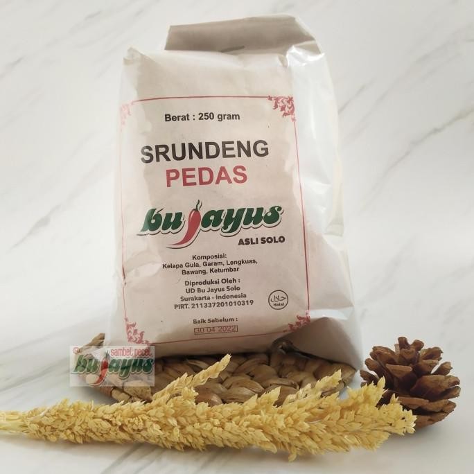 

^^^^^] Serundeng Kelapa Bu Jayus 250 gram - PEDAS SPECIAL