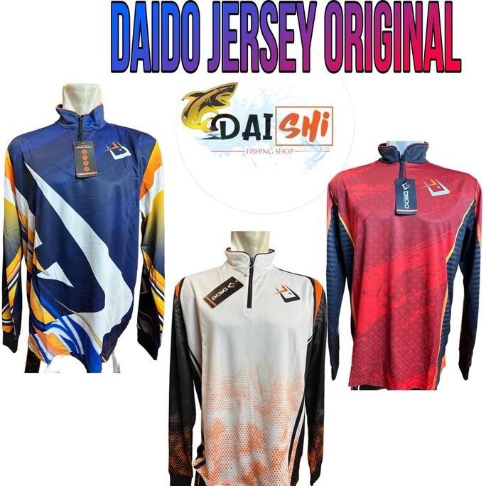 Daido Original Jersey Mancing Baju Sport Co