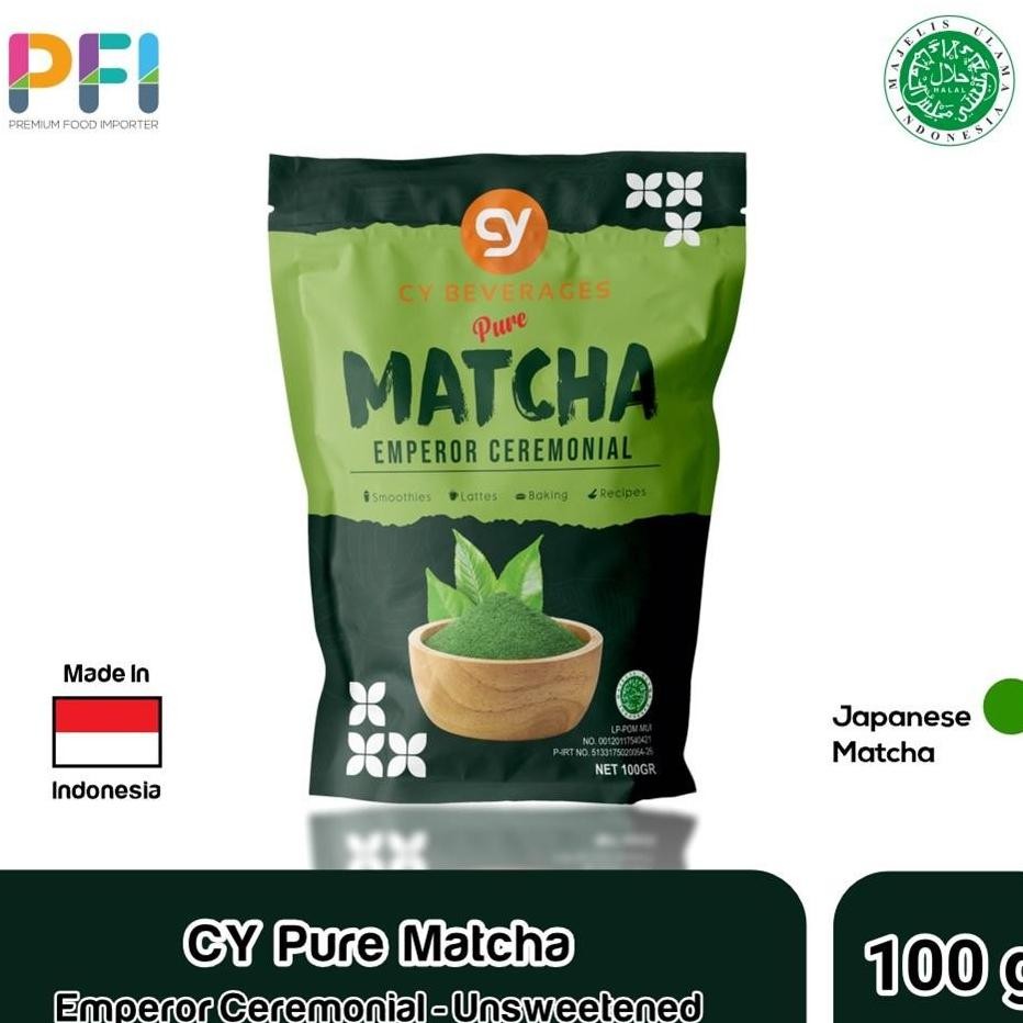 

Cy Pure Matcha Emperor Ceremonial Powder 100G