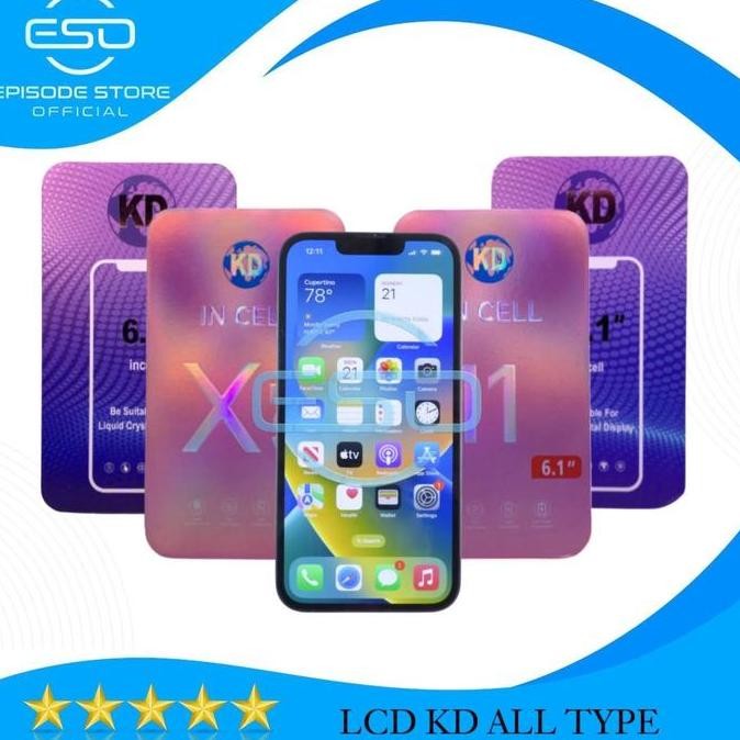 LCD + TOUCHSCREEN 13 / 13 PRO / 13 PRO MAX / 13 MINI ORIGINAL KD NEW FULLSET 1804T