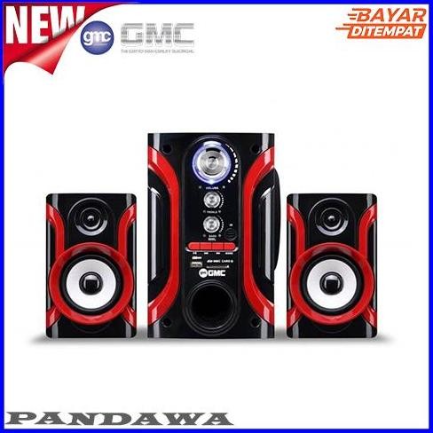GMC 888K BT SPEAKER MULTIMEDIA BLUETOOTH FM RADIO USB 1804T