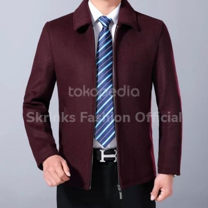 (Good) JAKET JAS FORMAL PRIA/JAKET KANTOR/JAKET PRIA SEMI JAS KASUAL