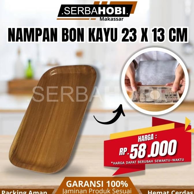 ] Nampan Kayu Bon Uang / Bill Tray / Bon Nota