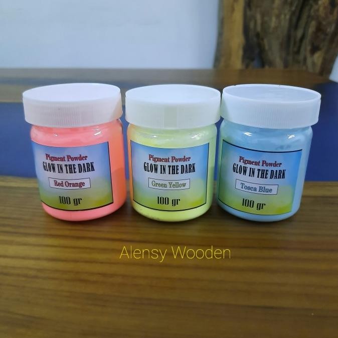 

Promo Glow in the dark powder / bubuk fosfor halus 100 gr COD