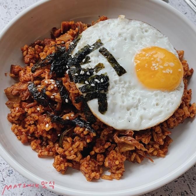 

(Good) kimchi fried rice - nasi goreng kimchi