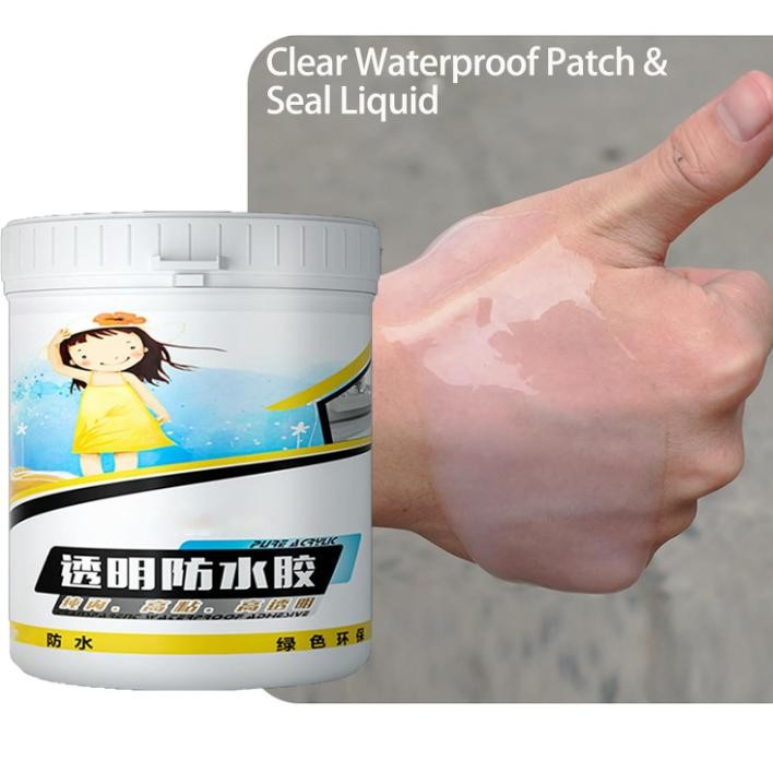 

y-76 Lem Anti Bocor 500gr - Lem Anti Rembes 500gr - Perekat Cat Atap Anti Bocor 500gr - Lem Coating Waterproof 500gr Premium