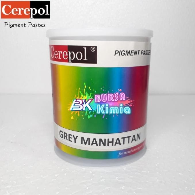 

Baru Cerepol Grey Manhattan Pigment Pasta Cair/Pewarna Resin/Fiberglass Premium