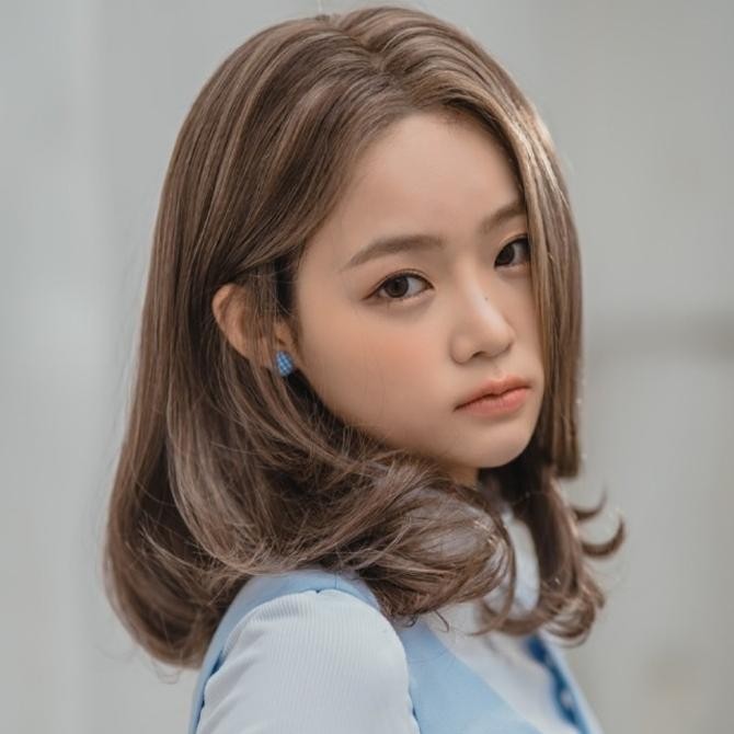 TERLARIS - Lace Wig Sebahu Lurus Wig Wanita Wig Lace Import Rambut Palsu Wanita