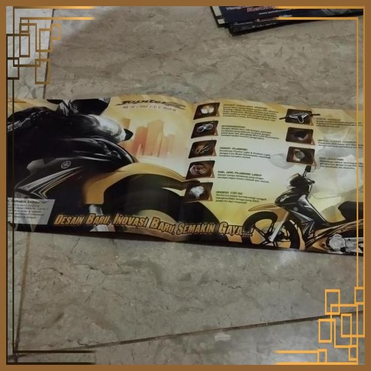 [YNM] BROSUR YAMAHA JUPITER Z GOLD