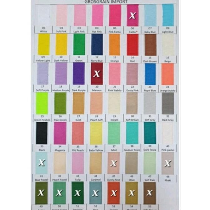 

NEW Pita Grosgrain Polos Import 1.5" (4cm) 100 yard