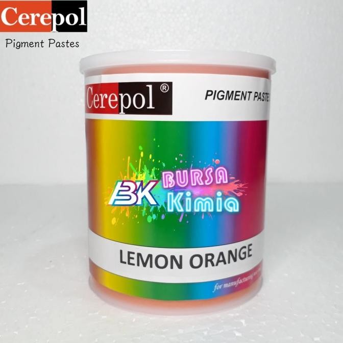 

Baru Cerepol Lemon Orange Pigment Pasta Cair/Pewarna Resin/Fiberglass Premium