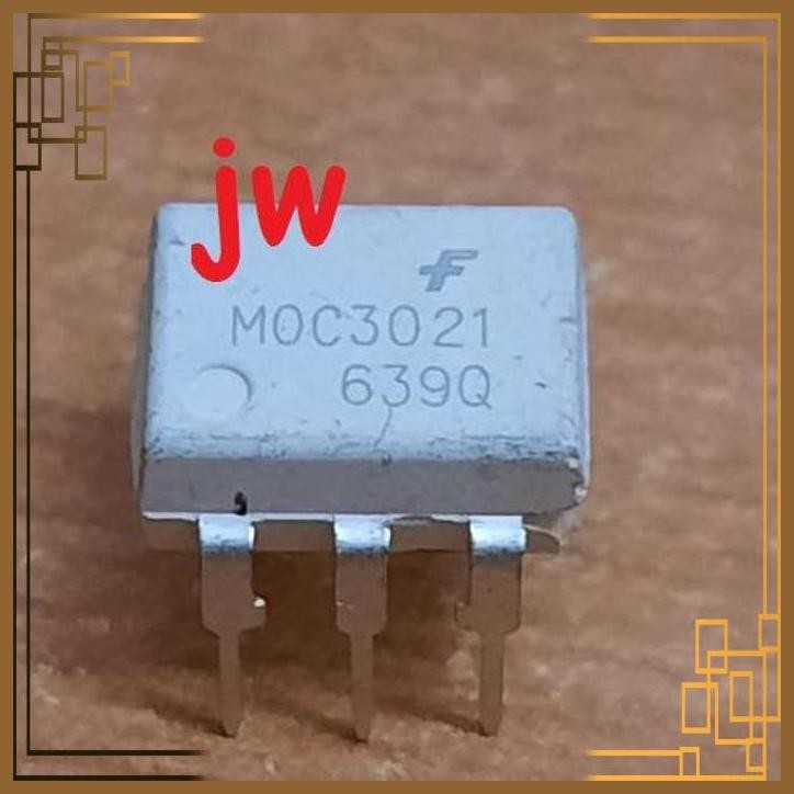 [JWE] MOC3021 MOC 3021 OPTOCOUPLER OPTOISOLATOR