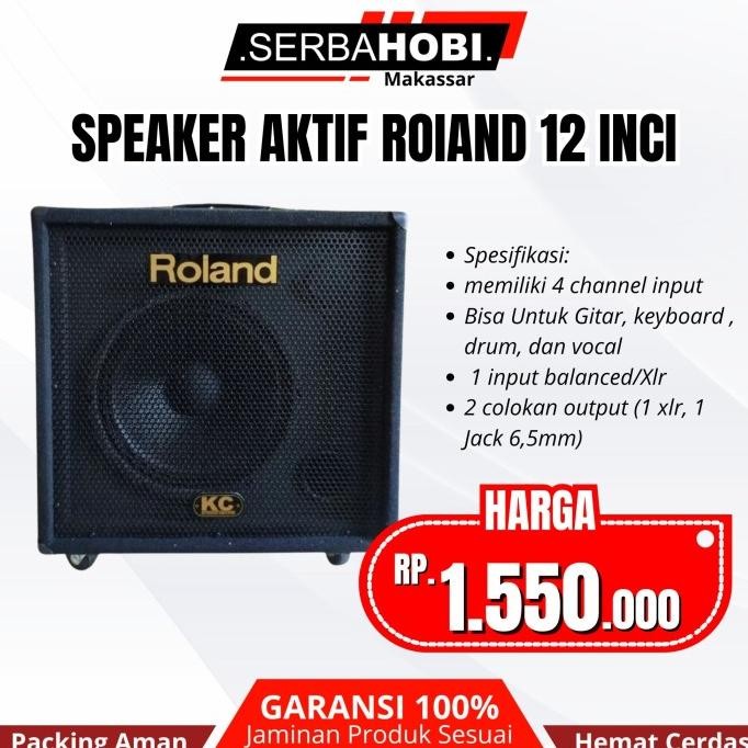>>>>>] Speaker Aktif Roiand Dengan 4 Channel Input KC-350