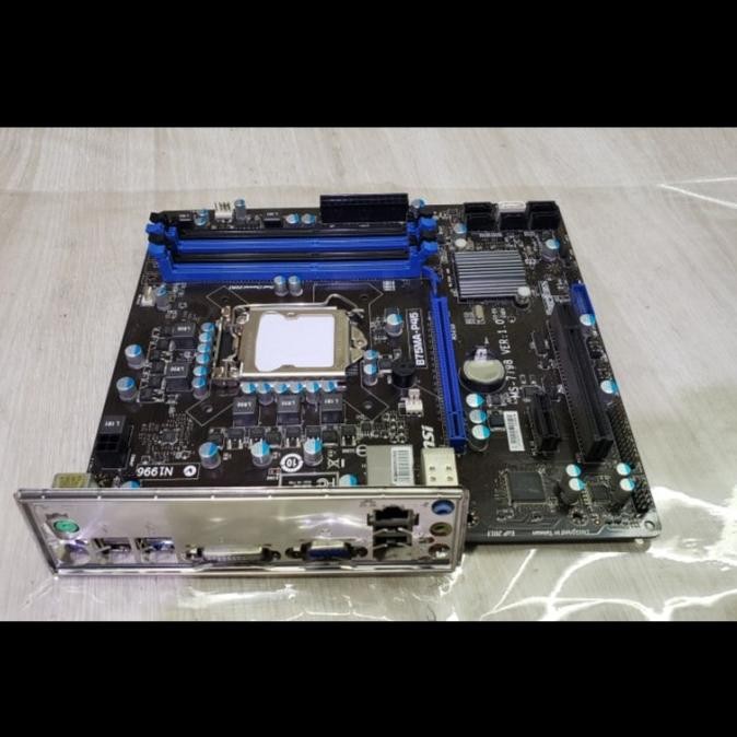 [biz] msi b75ma-p45 lga 1155 socket h2 ddr3 ram motherboard
