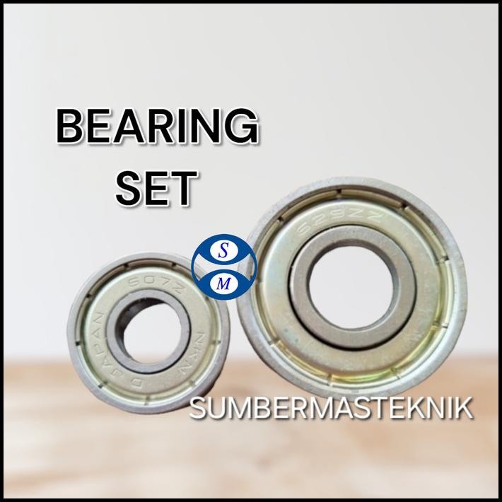 Bearing Set Mesin Gerinda Tangan Makita 4" Ga4030 Bearing 629 607