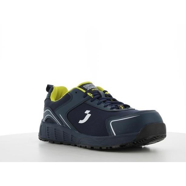 Safety Jogger Works Aak S1P Low Dbl Dark Blue Sepatu Septi Pria Kerja Proyek Pabrik Metal Free Esd S