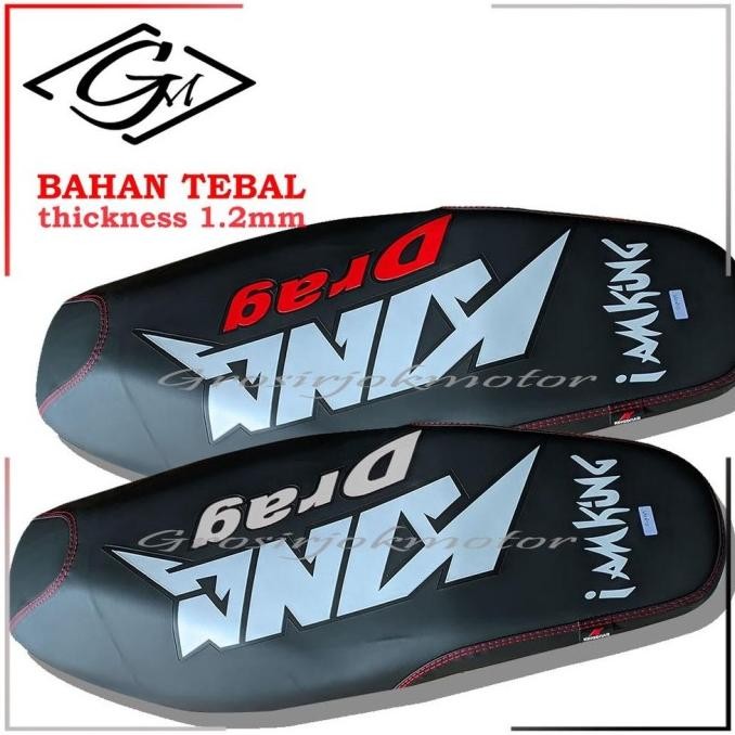 Jok Motor King Drag Malaysia Text Asli