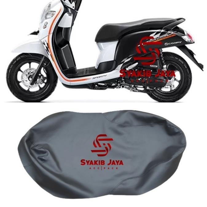 Kulit Jok/Sarung Jok Motor Scoopy Fi Esp 2018-2020 Original Baru