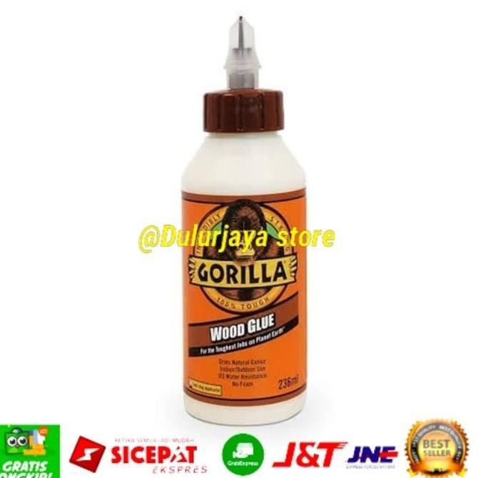 

Promo Lem Kayu Gorilla Wood Glue 236ml MADE IN USA COD