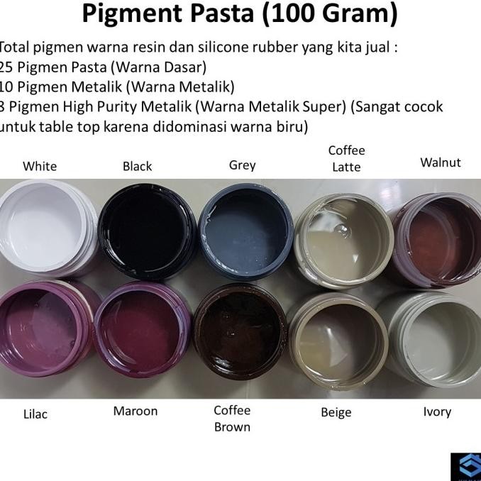 

Promo Pigmen Resin 100 Gr Pigmen Pasta Resin - Resin - Epoxy Resin COD