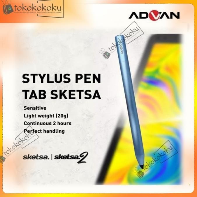 Stylus Pen Advan Sketsa 2 Original  Tulis Tablet Tab New Stok