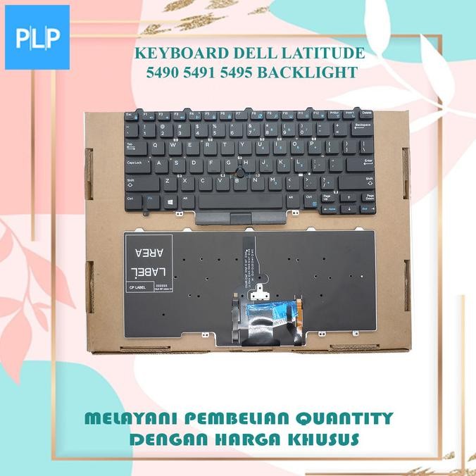KEYBOARD  DELL LATITUDE 5490 5491 5495 BACKLITE 1904T