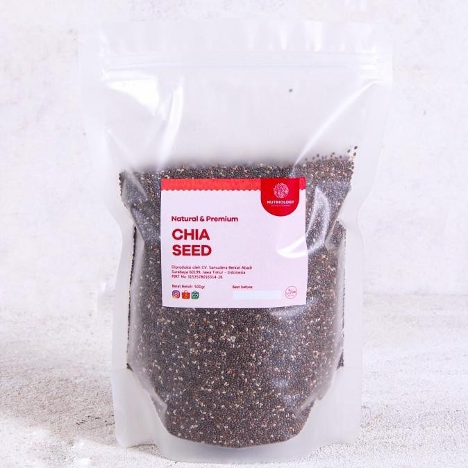 

(Good) Black Chia Seed 500 Gram - Natural & Premium