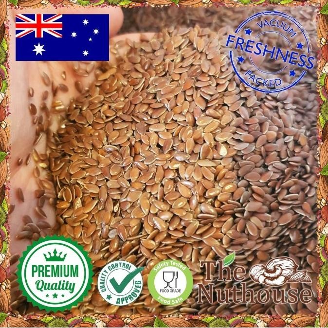 

(Good) 1kg Brown Flaxseed / Biji Rami / Linseed