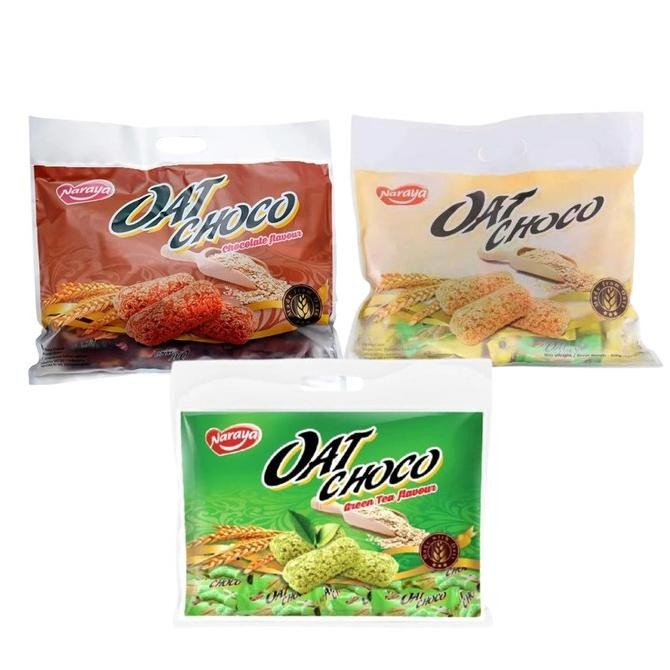 

(Good) Naraya Oat Choco 400gr/pack Snack Sereal Oat Coklat & Original 40pcs